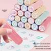 Cute Japanese Girl Style Journal Stamps: Creative Student Reward & Encouragement Stamps