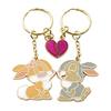 Thumper & Miss Bunny Pair Keychain - Disney Merchandise Souvenir [Tokyo Disney Resort Exclusive]