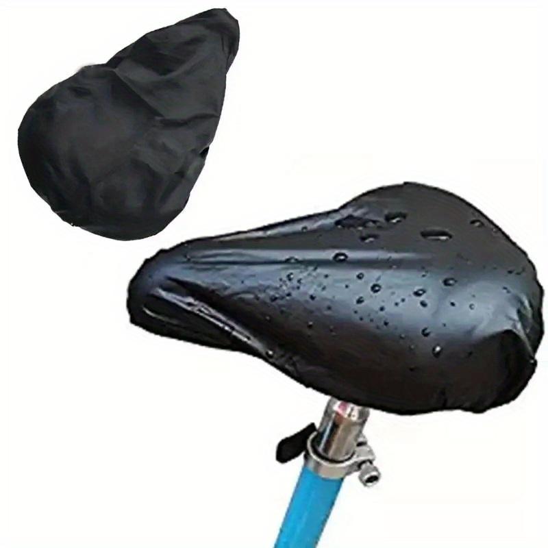 2PCS Waterproof Bike Seat Cover Rain Cover for Bicycle Saddle Elastic Dust and Rain Resistant Uv Protector Outdoor Bike Accessories