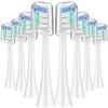 FIRIK DiamondClean Replacement Brush Heads for Philips Sonicare Electric Compatible with Philips Premium Brush Pack of 8 Toothbrushes, Sonicare,