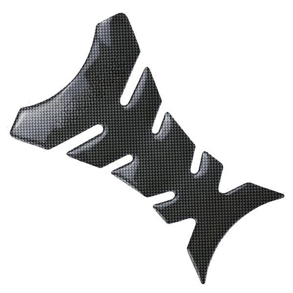 1PC Motorcycle Universal 3D Carbon Fiber Gel Gas Fuel Tank Pad Protector Sticker