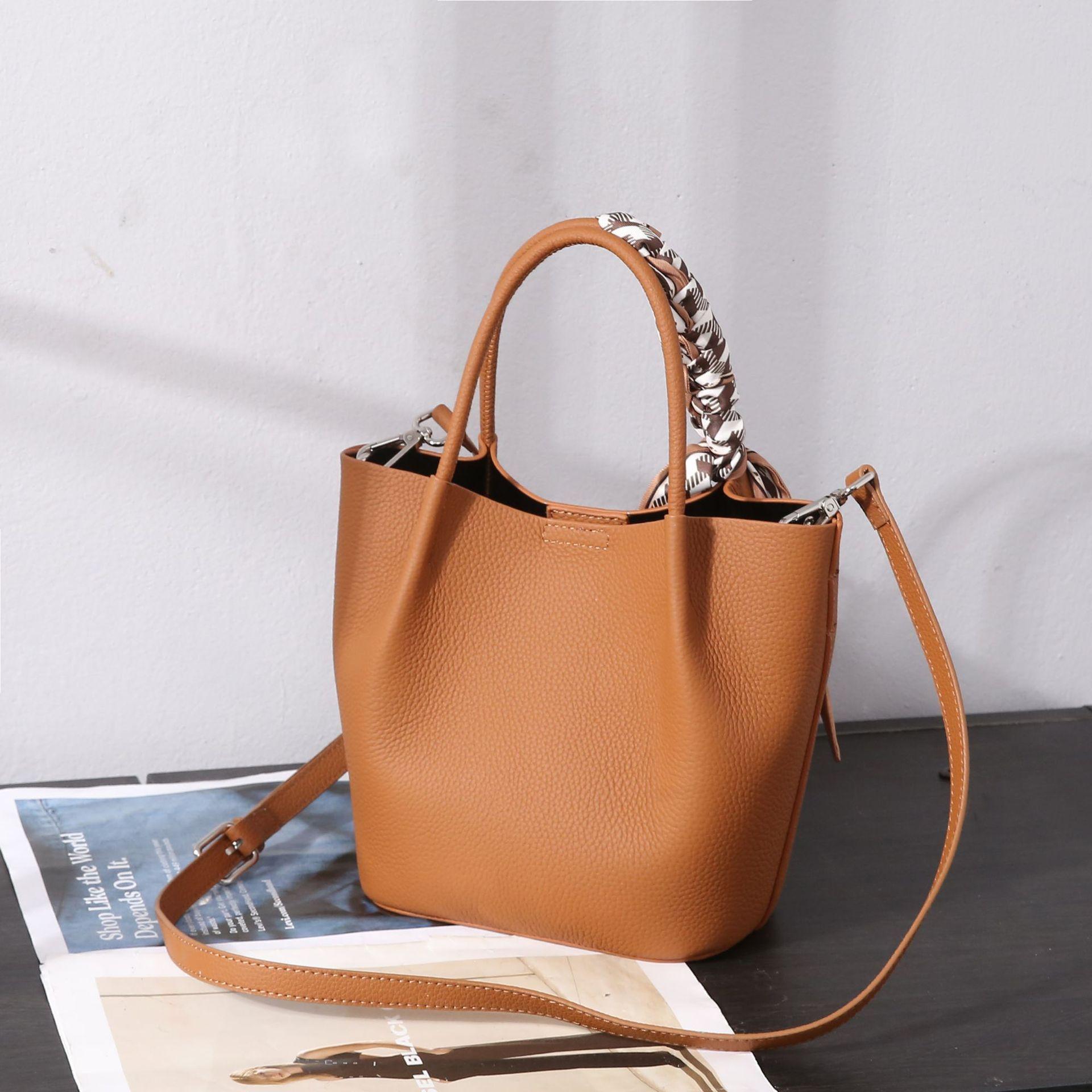 

One Shoulder Women s Bag Large Capacity Messenger Tote Bag фіолетовий