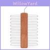 Versatile Wooden Hanger For Scarves Pants And Ties Easy To Install And Use