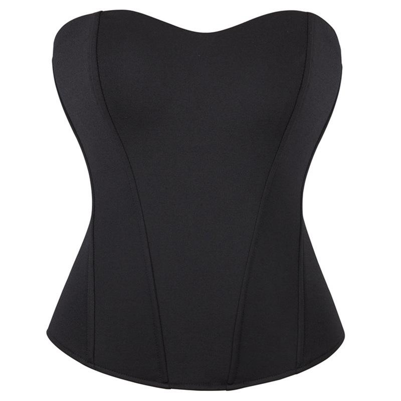 Damen atmungsaktives Bodyforming Bauchkontrolle Taillenkorsett Formendes Oberteil