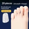 10/20/30 Pcs Silicone Toe Protectors Women High Heels Anti-Friction Dual Size Big & Little Toe Covers Pain Relieve