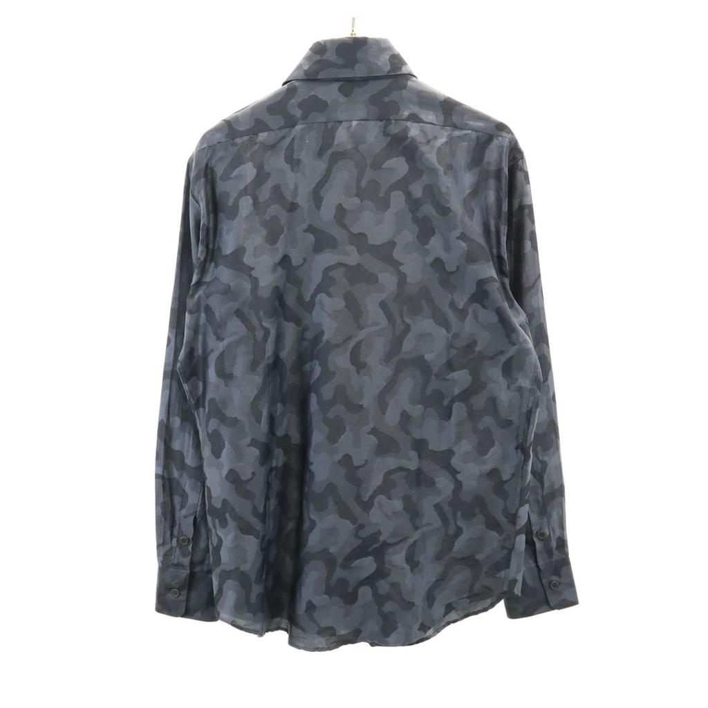 Gianni Versace made in Italy Camouflage Pattern Long sleeve shirt Men's Used