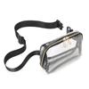 Stadium-Approved Transparent TPU Waist Bag - Waterproof with Adjustable Belt