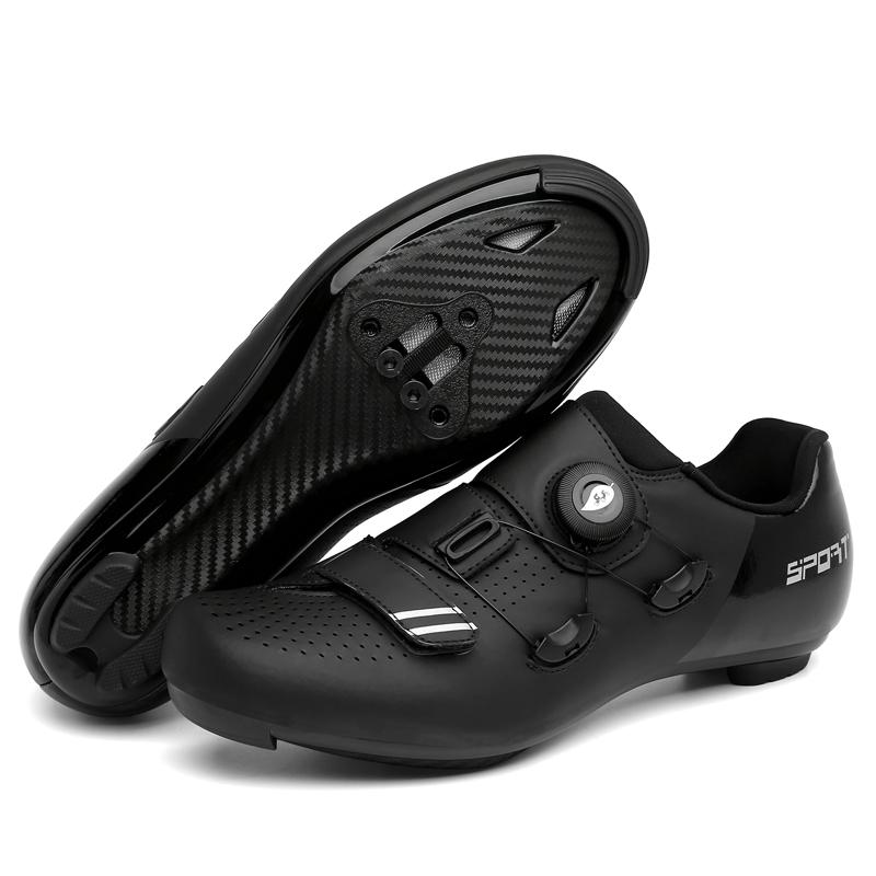 Cycling Sneaker Mtb with Cleats Men Carbon Sports Speed Bike Shoes Women Mountain Racing Flat SPD Road Cycling Footwear