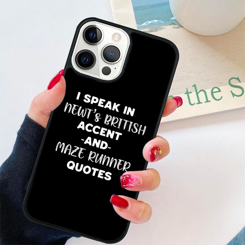 

Newt Maze Runner Phone Case For iPhone 17 Air 16 pro max 15 14 plus 12 13 Soft Bumper Shell Cover coque iPhone 17Air