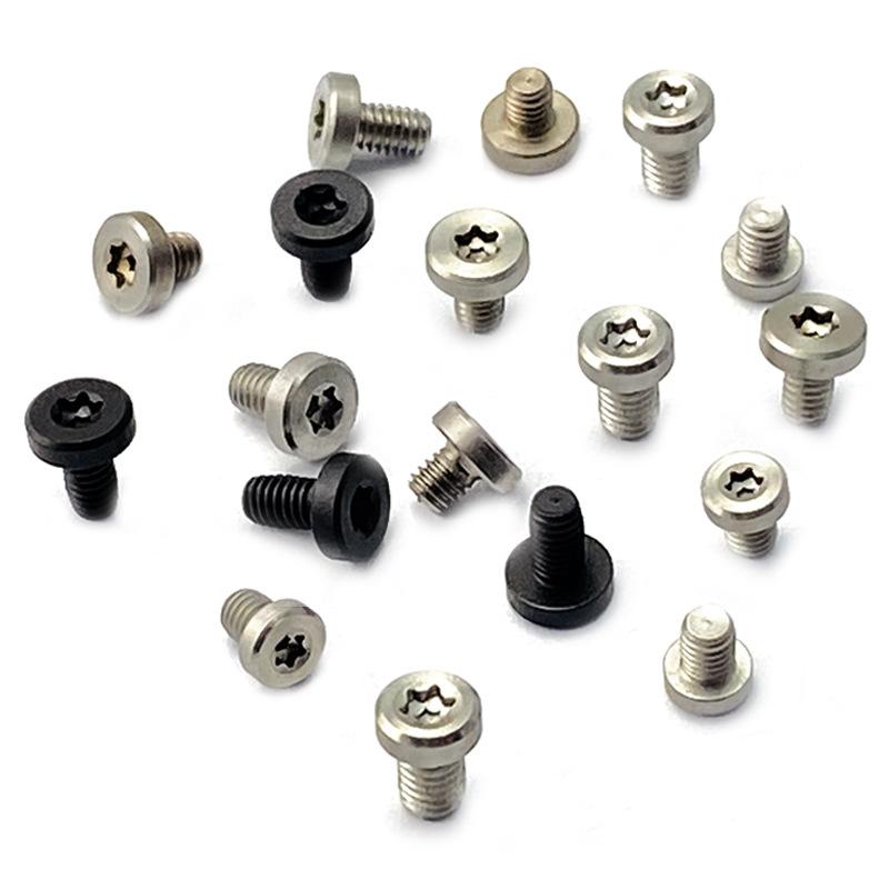 4PCS DIY Knife Handle Screw Folding Knife Shank T8 Plum Screw Oppose Lock Rivet Tools Knife Fastening Screws
