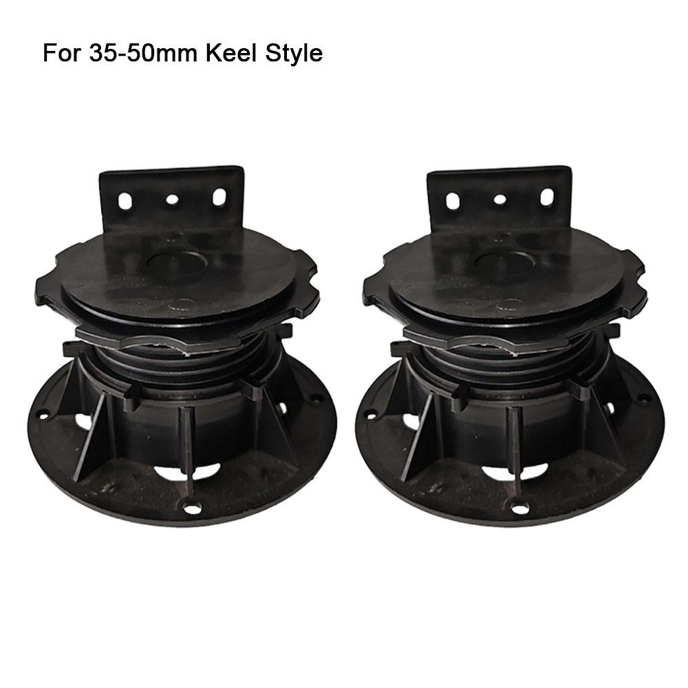 1/2Pcs Eliminate Slope Difference Decking Boards Lift Bearing Set  for Wood WPC Metal
