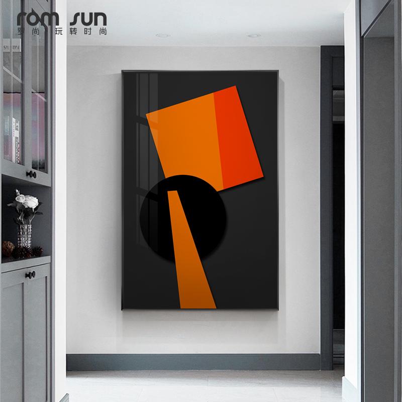 Pictură geometrică în pânză de culoare abstractă, postere și imprimeuri, imagini de artă de perete impresioniste creative pentru decorarea camerei de zi