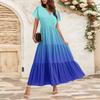Women's Flowy Dresses Women's Summer Dresses Casual Short Sleeve Maxi Dresses Formal Maxi Dresses