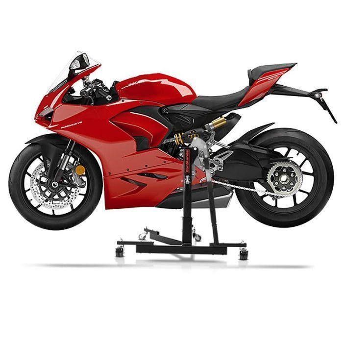 Lève moto centrale - ConStands Power-Evo - Compatible Ducati Panigale V2 20-24 - 300 kg - Léger 17 kg