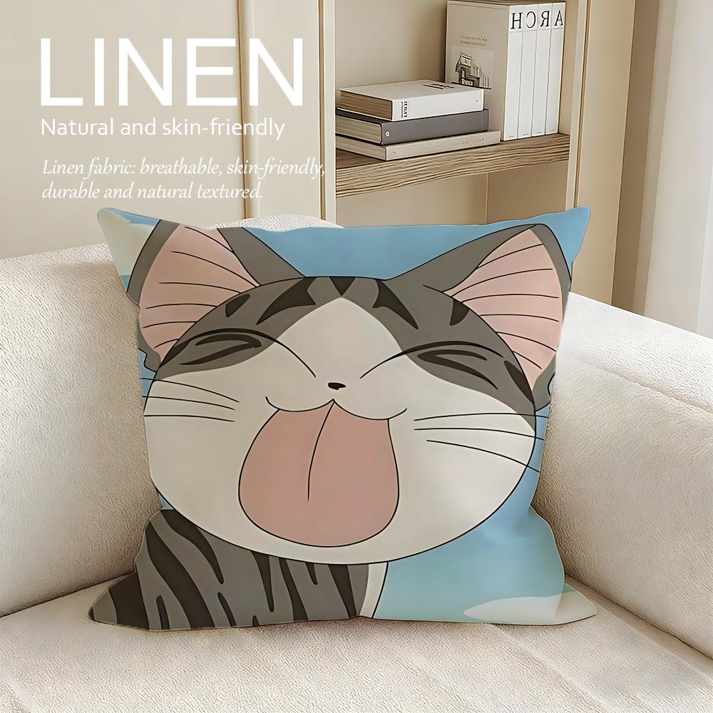 Cute Chis Sweet Home Cushion Cover Pillowcase Set Pcs x x Breathable Washable Sofa Cushion Cover