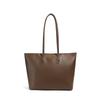 Tote Bag Large Capacity Solid Color Simple Commuter Shoulder Bag Autumn Fashion Versatile Women's Bag
