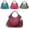 Premium Quality Large Pocket Casual Women's Shoulder Cross Body Handbag With Canvas Leather Material