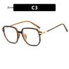 Oversized Frame Square Glasses Women Men Trendy Luxury  Designer Computer For Office Work Optical Eyeglasses Unisex Lentes