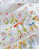 Cute DieCut Washi Tape Stickers - Little People & Angel Diary Collection for Family Travel Diary