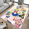 1pc Sailor Moon Adventure Carpet for Playroom Bedroom Living Room Sofa Home Decor,kids Game Area Rug Non-slip Floor Mat Y73050