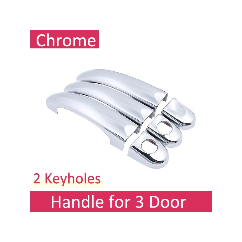 Chrome Handles Cover for Volkswagen VW Transporter T5 2003~2015 Multivan California Caravelle Car Accessories Stickers 2005