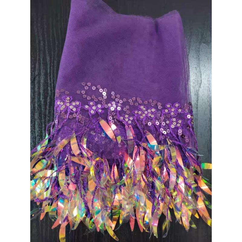 Hip Hop Dance Sequin Hip Scarf Waist Chain Streetwear Fashion Belt Extender Jazz Belly Dance Performance Wear