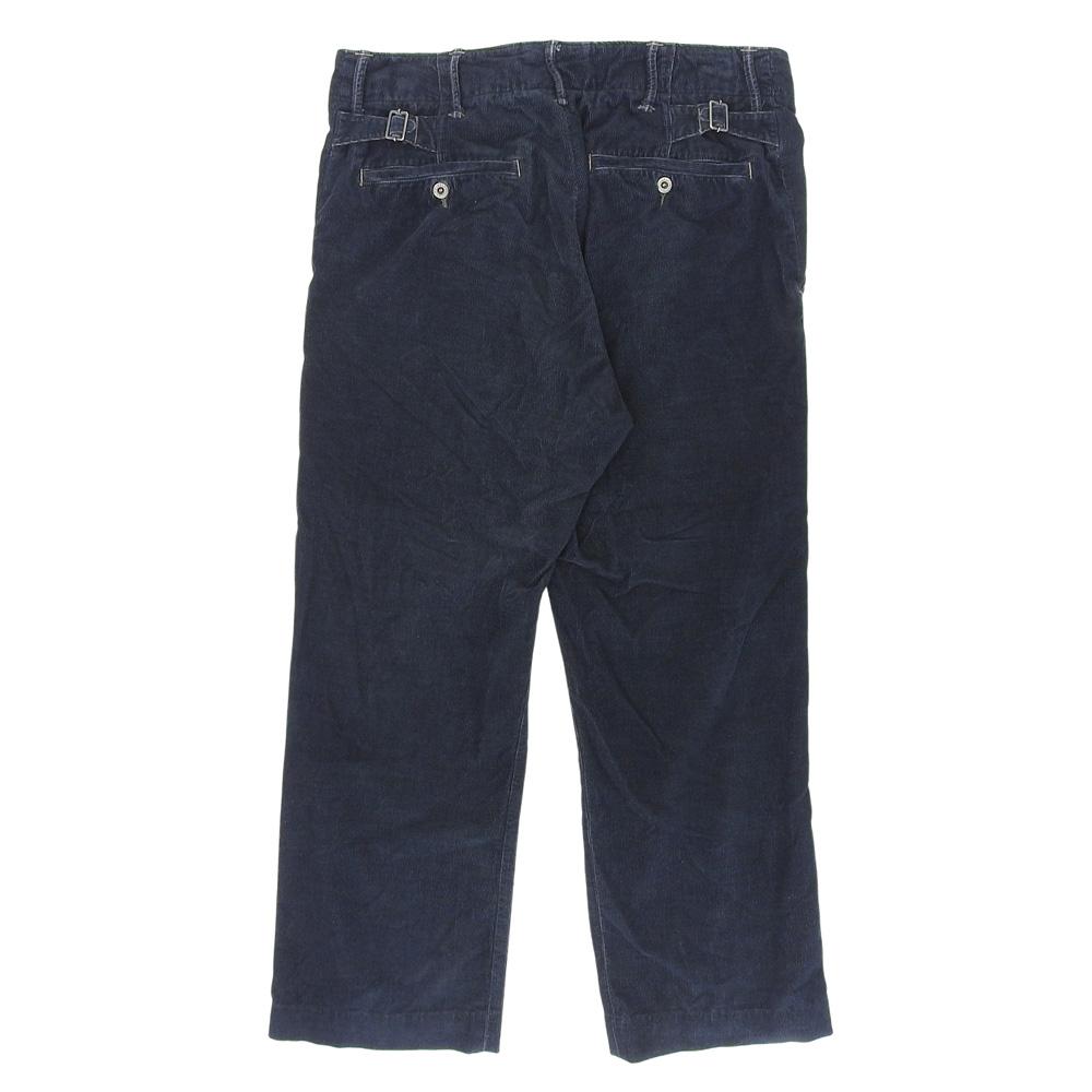 RRL Officers' Corduroy Pants, Men's, Indigo, Size 32x32 Bottoms 32x32 IndigoUsed