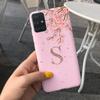 Silicone Case For Samsung Galaxy A51 Cover SM-A515F Fashion Letters Crown Soft TPU Phone Case For Samsung A31 A51 A71 Funda Capa