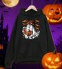 Happy Halloween Iced Drinks Ghost Design Men Hoody Autumn Hip Hop Pullover All-Match Oversized Hoodie Fleece Pocket Sportswear