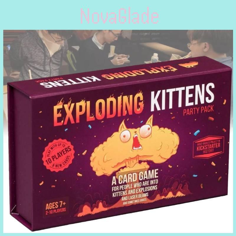 Exploding Kittens Good Vs Evil Game Card Fun Strategic Party Game For Friends