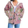 Women's 3D Zipper Hoodie