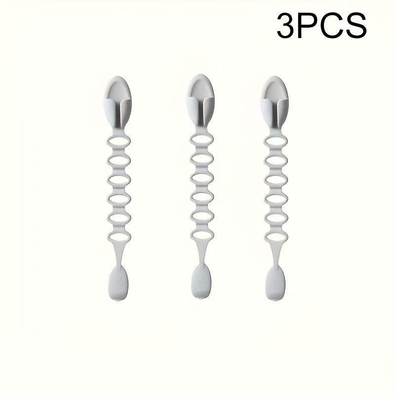 Portaoggetti da Cucina Multifunzione in Filo Metallico | Supporto in Plastica con Organizer per Cavi Dati e Avvolgicavo