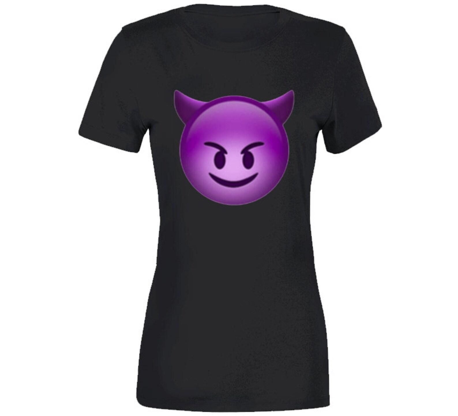 Purple Demon Ladies T Shirt XL
