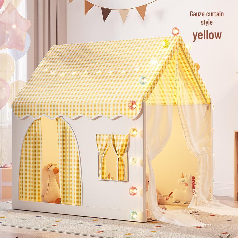 Indoor Princess Castle Play Tent for Kids - Playhouse & Bed for Boys and Girls