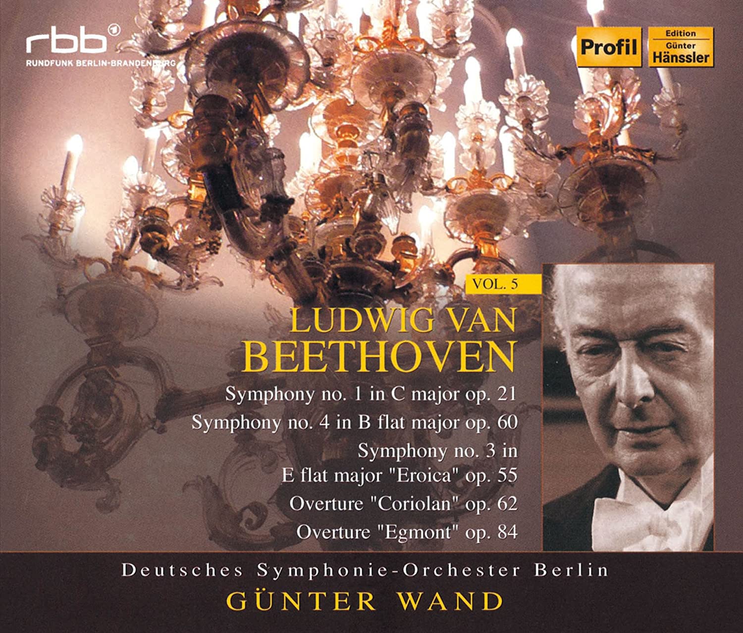 

CD GUNTER WAND - Beethoven: Symphony No. 1 KICC86970 Japan ObiClassical Used