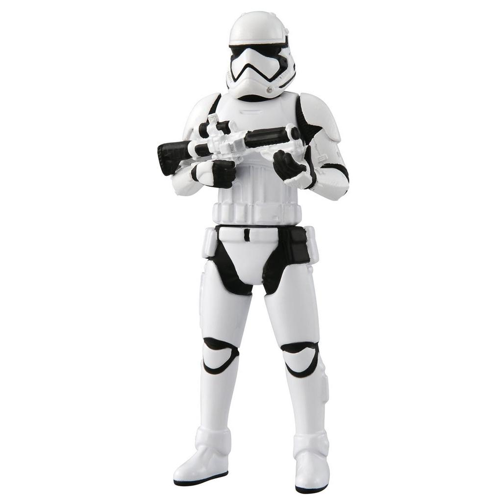 MetaColle Star Wars First Order Stormtrooper Poslední výška 78 mm malovaná pohyblivá figurka #17 (Jediové) Cca. Tlakově lité