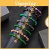 Natürliche Stein-Armbänder mit geflochtenem Design für lässigen Schmuck für Damen und Herren