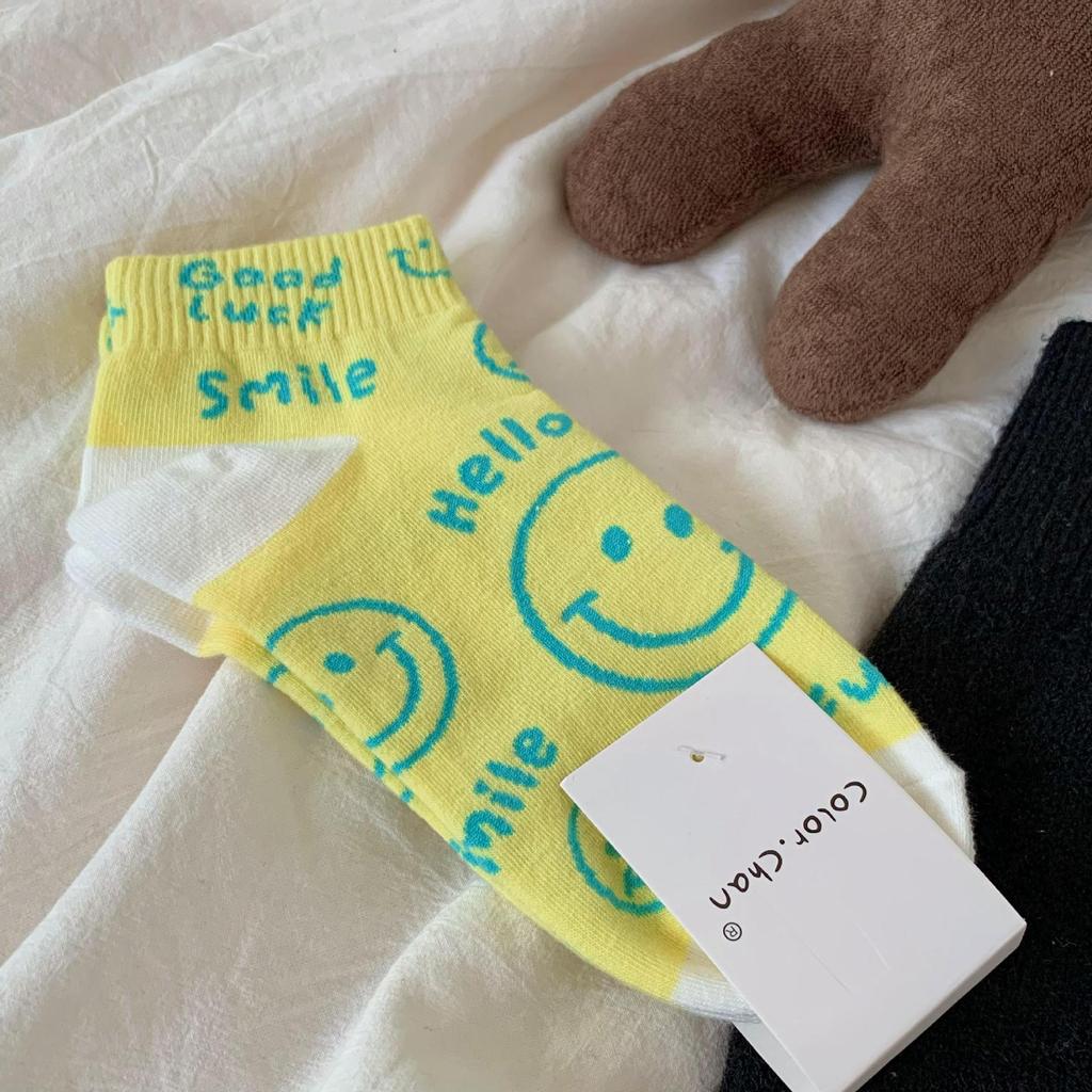 Small Leather Shoes Lace Socks Children'S Short Tube Socks Cotton Cute Sweat-Absorbing Summer Thin Trendy White Medium Tube Lo