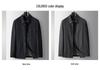 Men's Lightweight Lapel Workwear Jacket - Spring/Autumn Micro-Elastic Non-Iron Spandex Coat