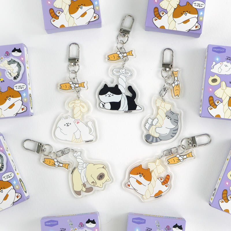 Cat Repellent Random Acrylic Keychain 8th Edition (Randomly Sent)