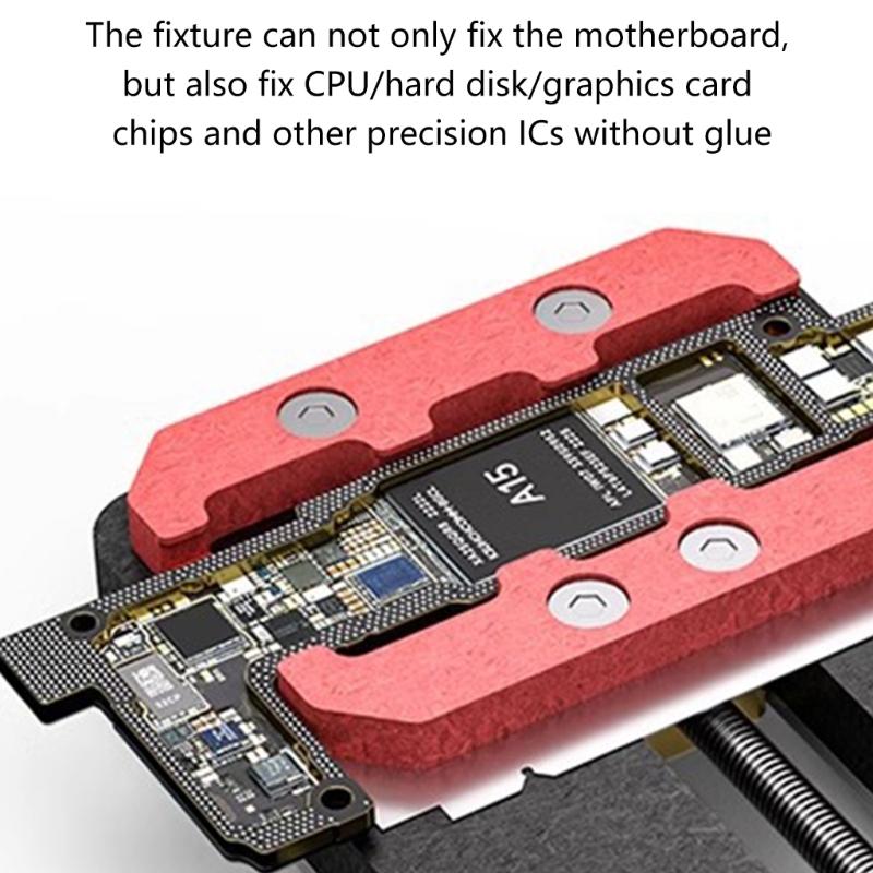 Advanced Circuit Board Holder Metal Clamp for PCB Repair, Technical Workshops and Laboratory, Motherboard Holding Tool