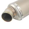 51mm Universal Motorcycle Exhaust Stainless Steel Muffler Escape 310 370 440 Mm Pipe 100cc-1000cc ATV GP Scooter For Fz6 Pcx125