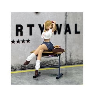 MiniRealm 164 Figure Model Girl MR0159 Model Diorama Miniature Car [Used]