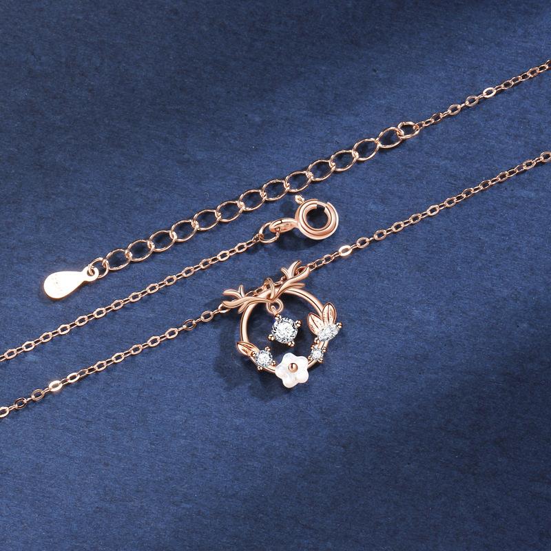 Original Yilu Has Your Necklace, Female Korean Diamond-encrusted Simple and Versatile Niche High-end Jewelry