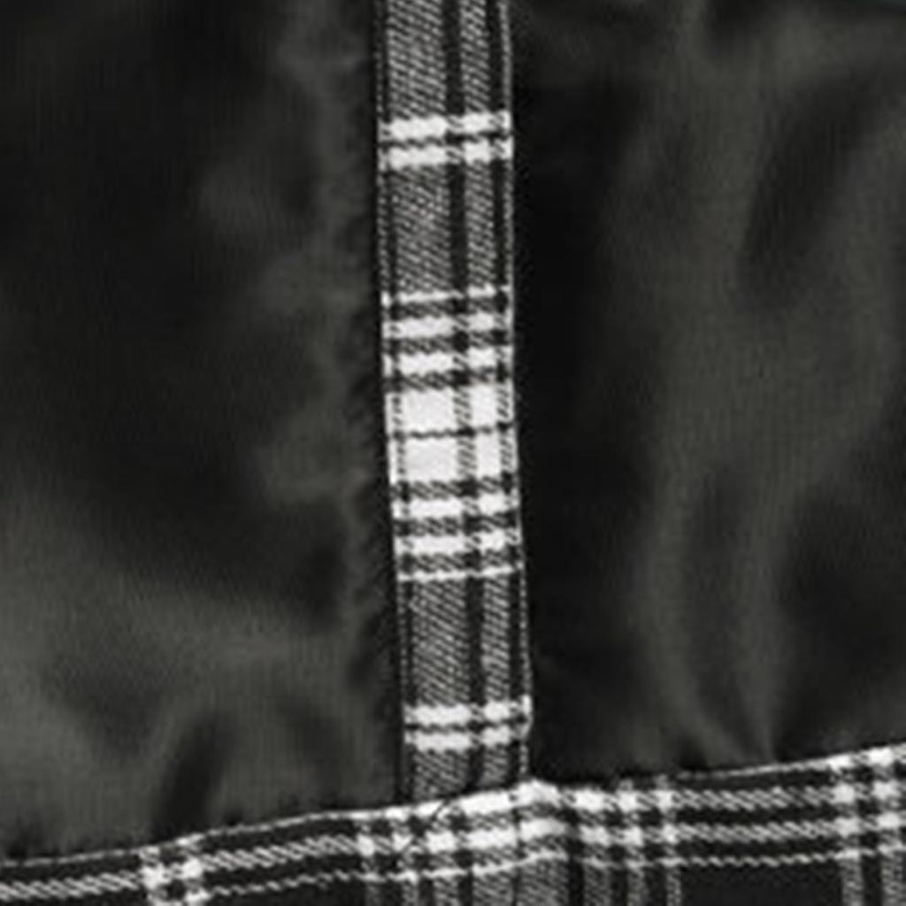 Men's And Women's Casual Inner And Outer Color-matched Checkered Vest. Men's Stand-up Collar Thickened Warm Zipper Sleeveless Vest