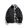 CleanFit Men's Autumn/Winter Double-Sided Baseball Jacket