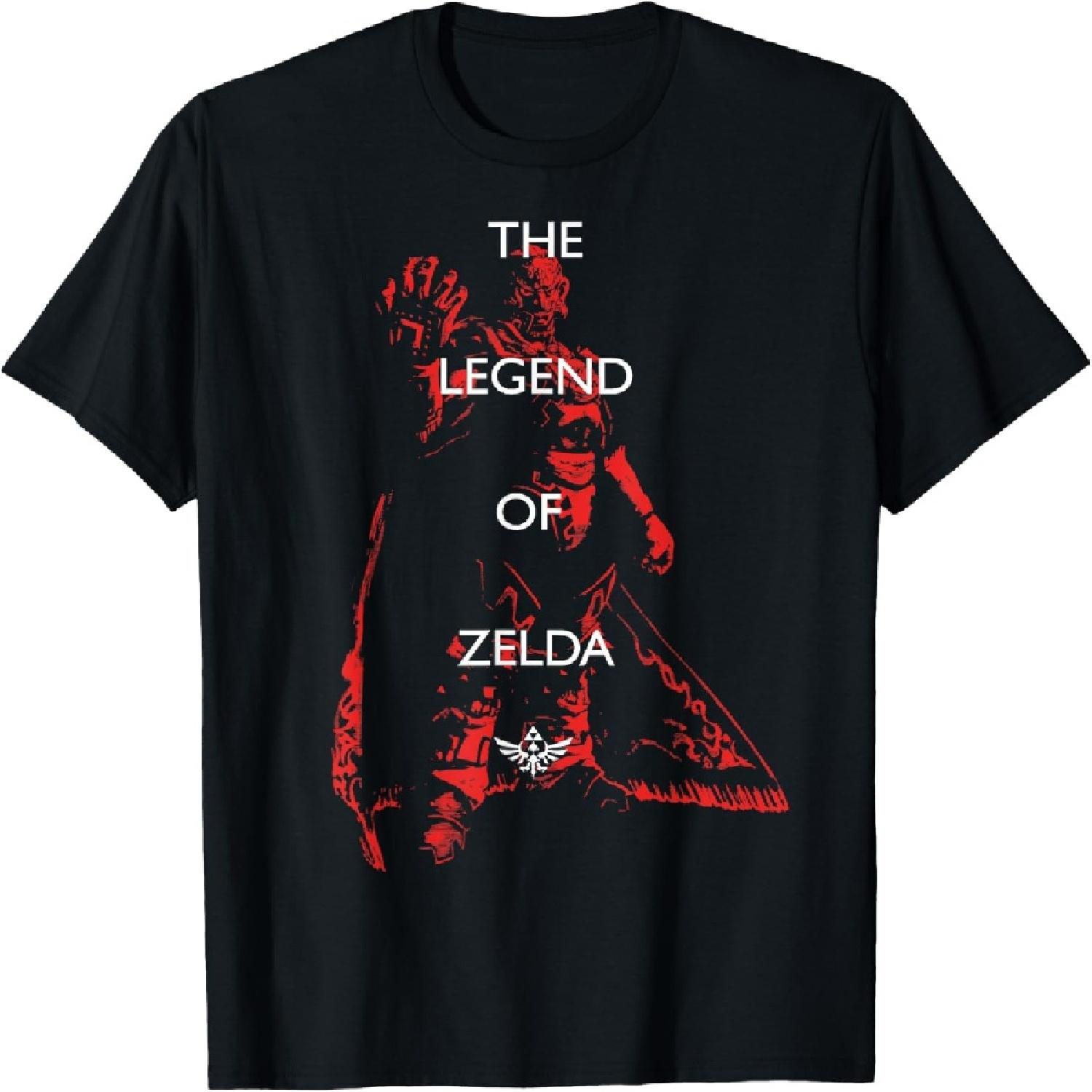 Nintendo The Legend Of Zelda Text Over Top Ganondorf T-Shirt T-Shirt XXXXXL разноцветный