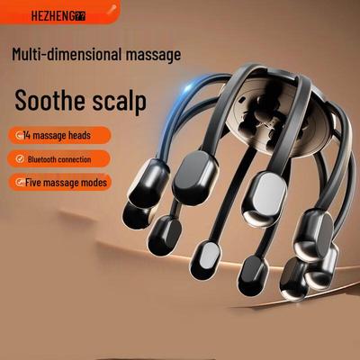HEZHENG Electric Scalp Massager CN Plug (adapter Included)