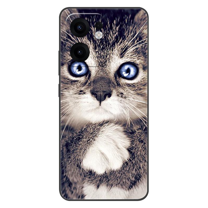 For OPPO Reno13 F Case 13F Flowers Silicone Soft TPU Back Cover For OPPO Reno 13F 5G Case CPH2699 Coque Shockproof Fundas