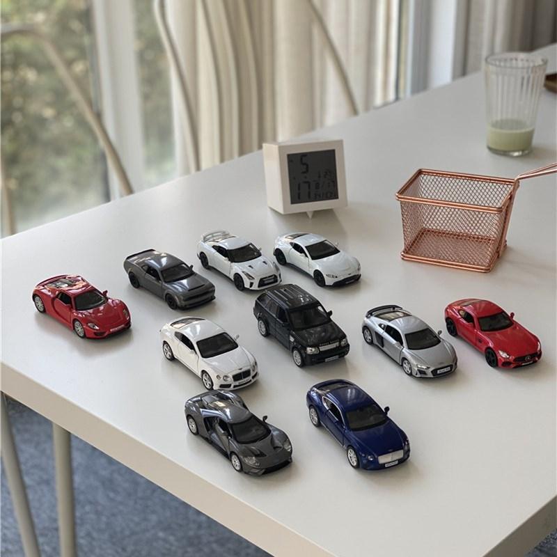 Simulation Exquisite Diecasts & Toy Vehicles Commercial Container Transport Truck 1:64 Alloy Car Model Christmas Gifts